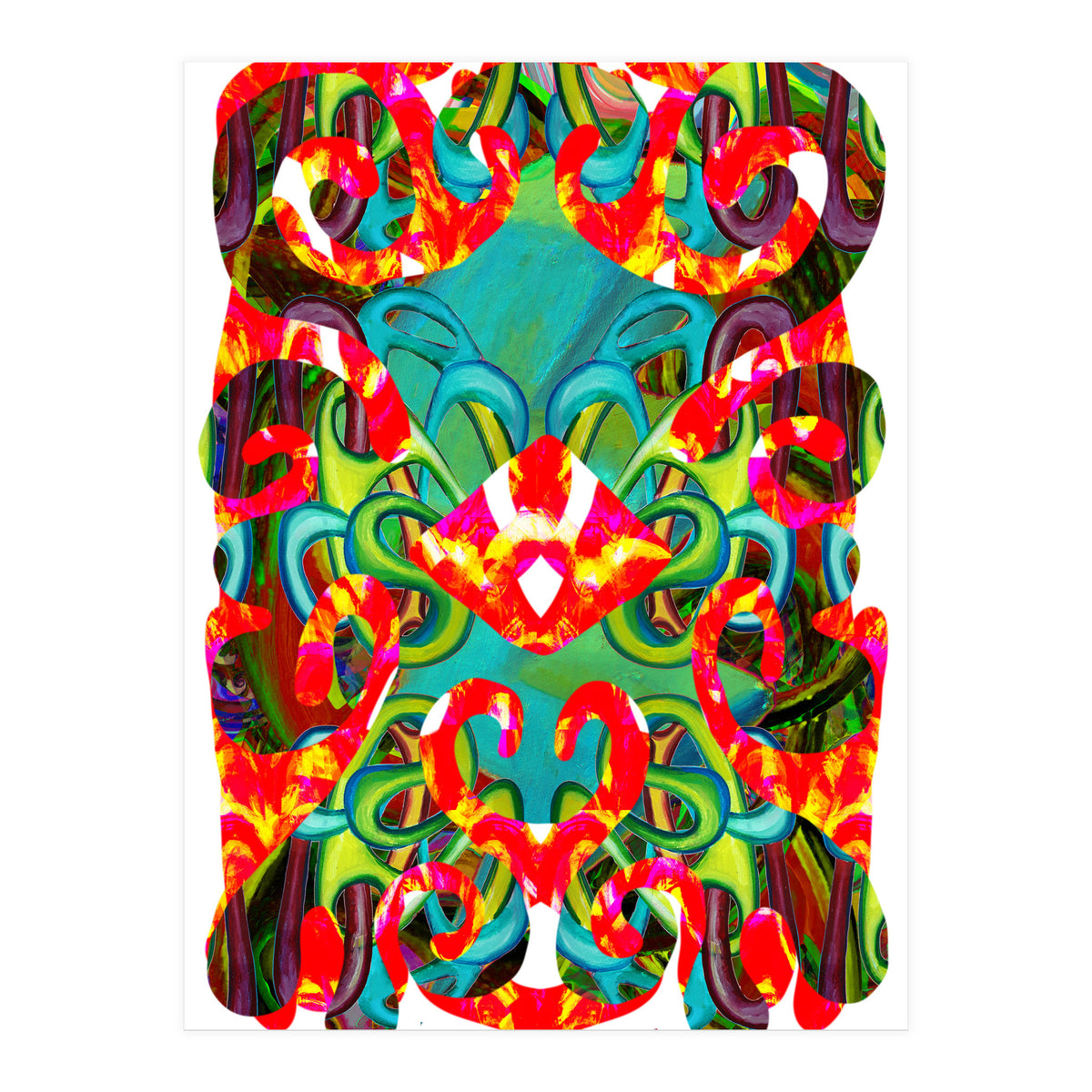 Pop Abstract Asimetrico 34 Copia (Print Only)