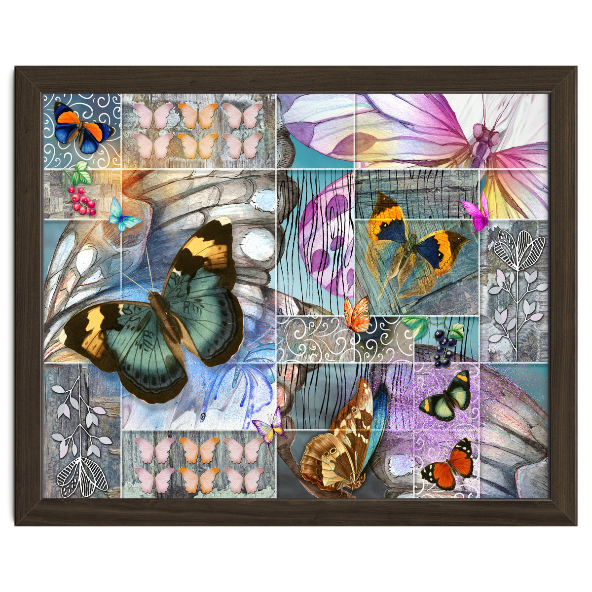 Butterfly Wings Collage
