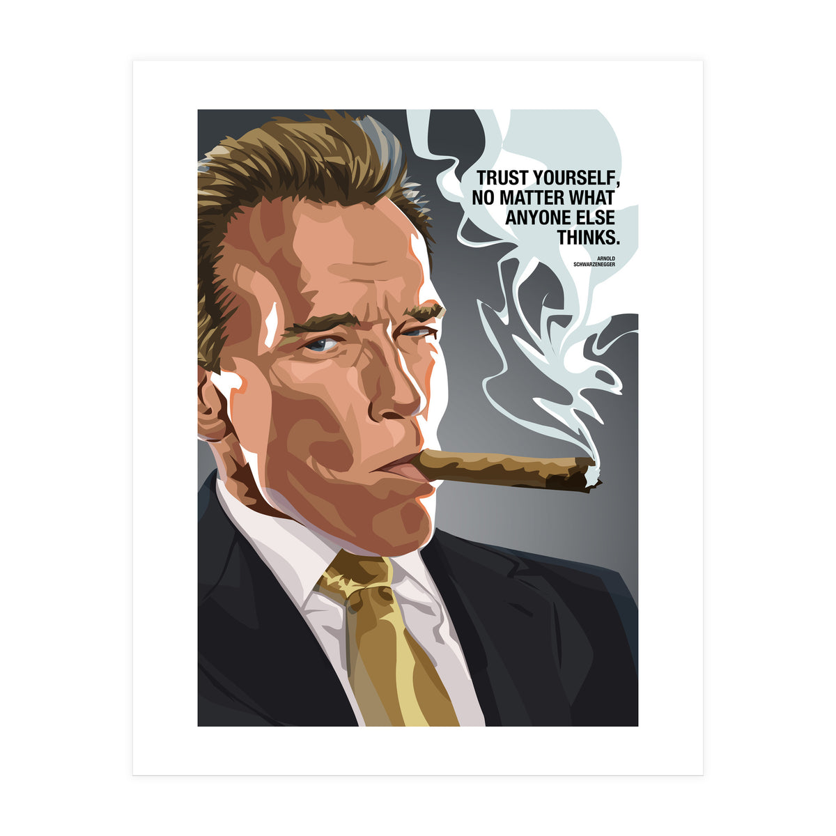 Arnold Schwarzenegger (Print Only)