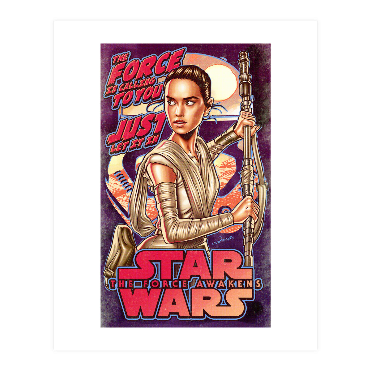 The Force Is Calling (Print Only)