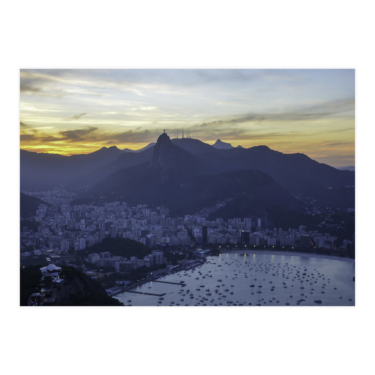 Carioca Sunset 3 3x5 (Print Only)