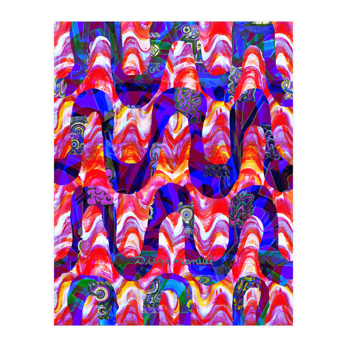 Pop Abstract 16 (Print Only)