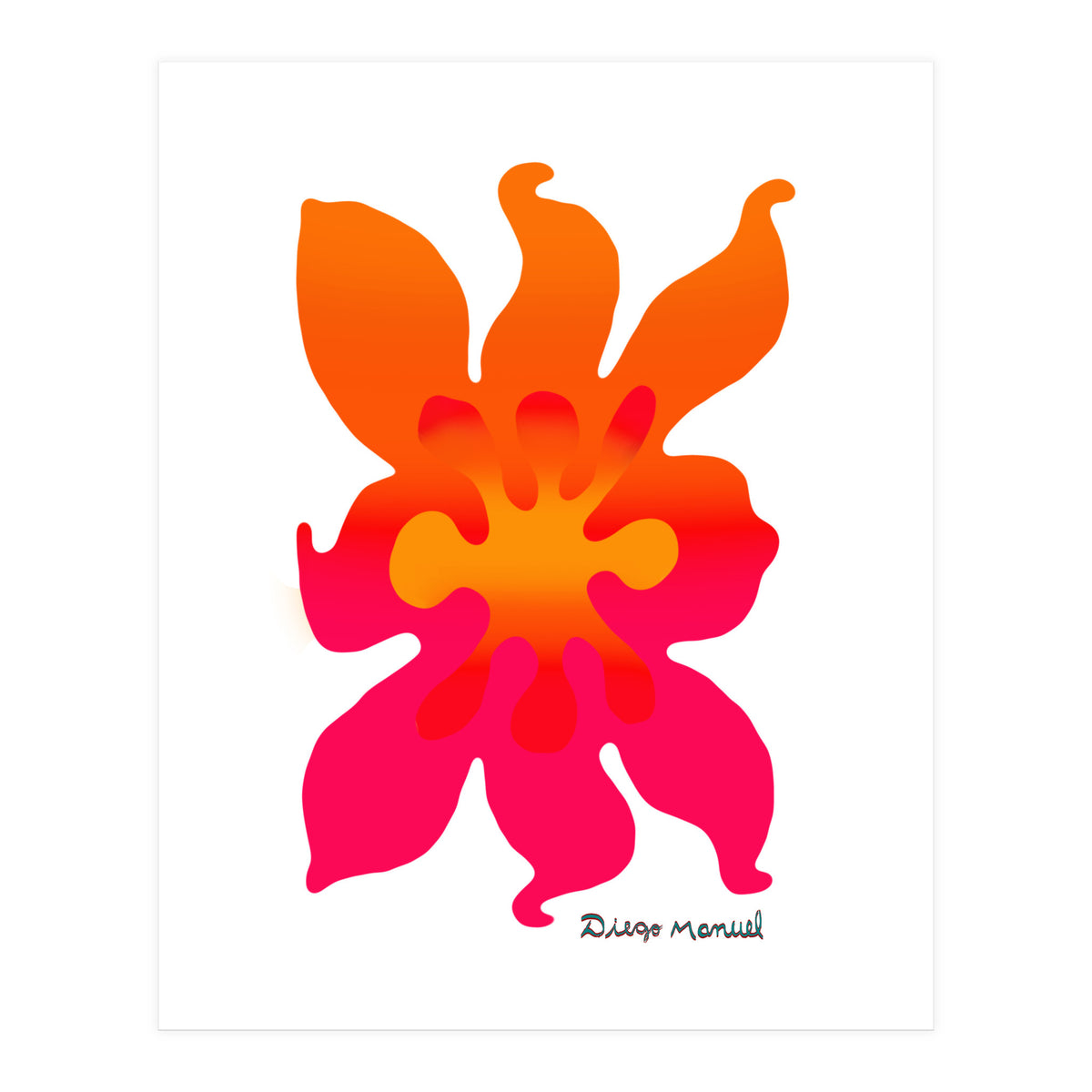 Fuego 71 Copia (Print Only)