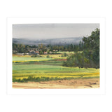 Sunny Landscape Painting Watercolor (Print Only) thumbnail