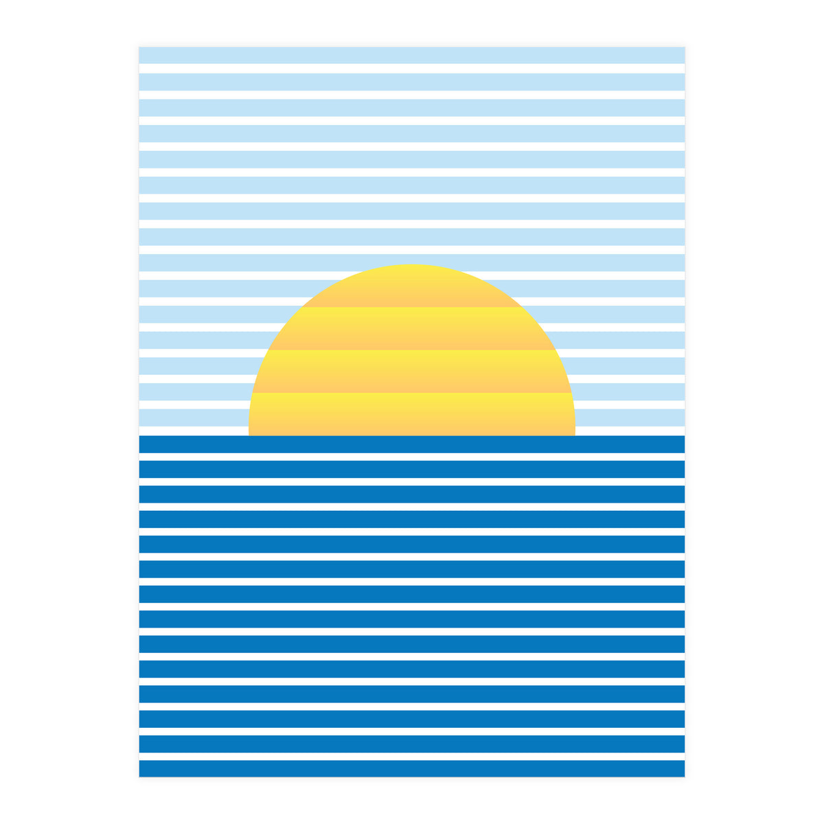 Minimalist landscape I (Print Only)