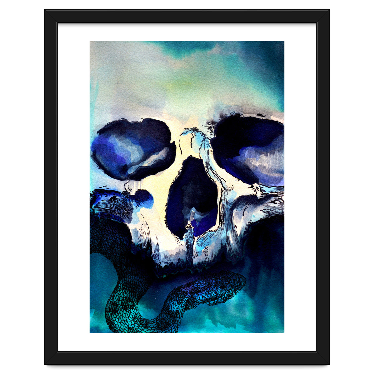 Blue Skull