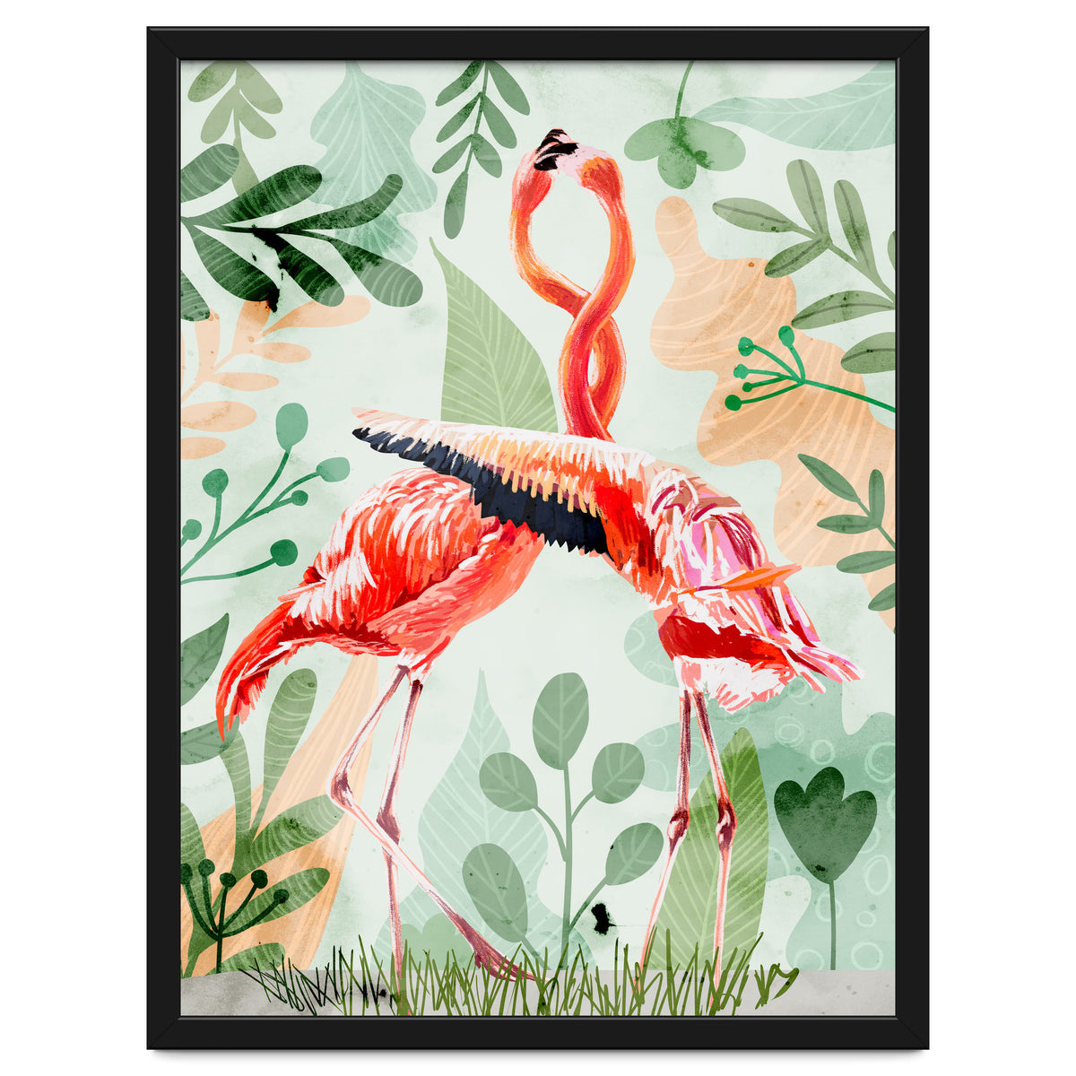 Flamingo Love