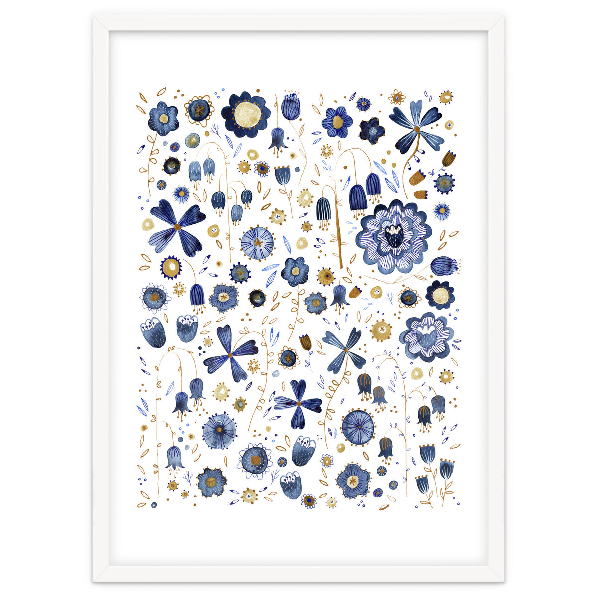 Indigo Flower Mashup