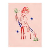 Red lips woman (Print Only) thumbnail
