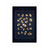 Golden Gingko Leafes (Print Only) thumbnail