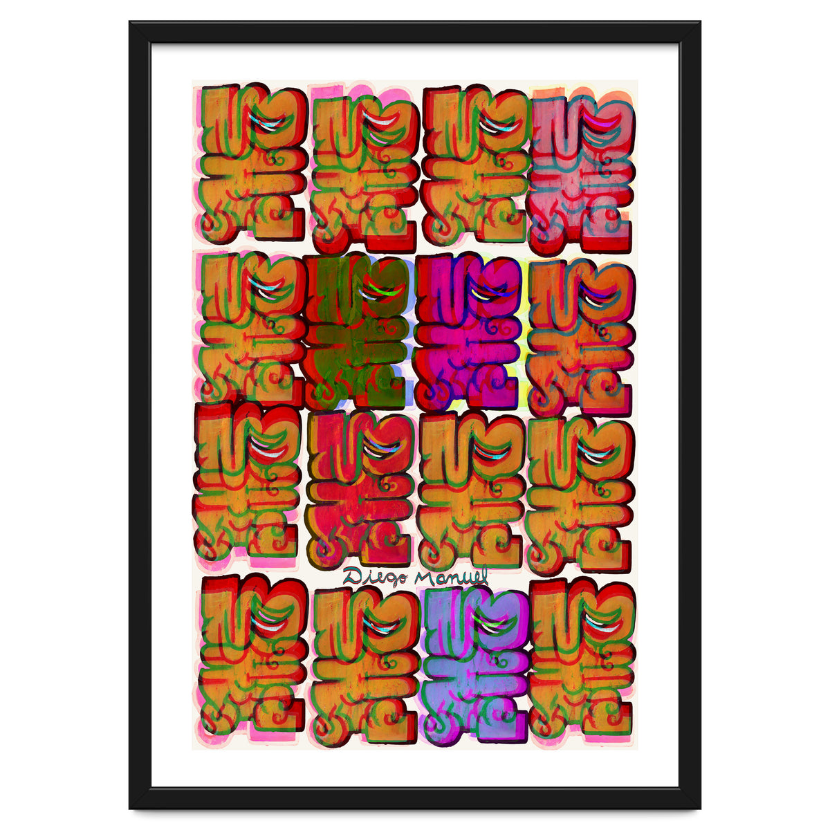 Graffitis 2021 Tapiz 135