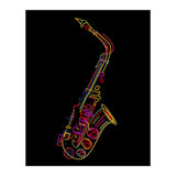 Saxophone (Print Only) thumbnail