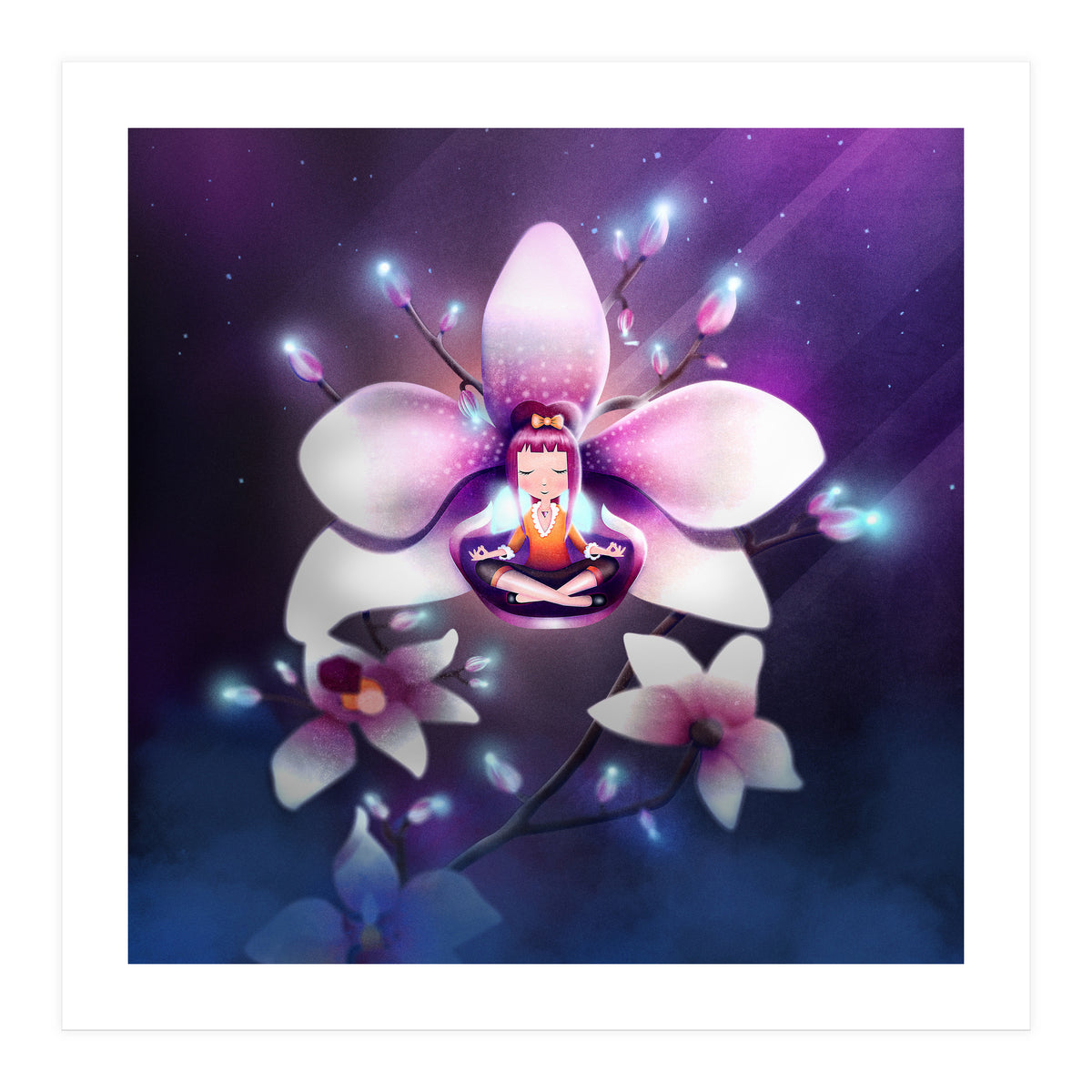 Orchid Meditation (Print Only)