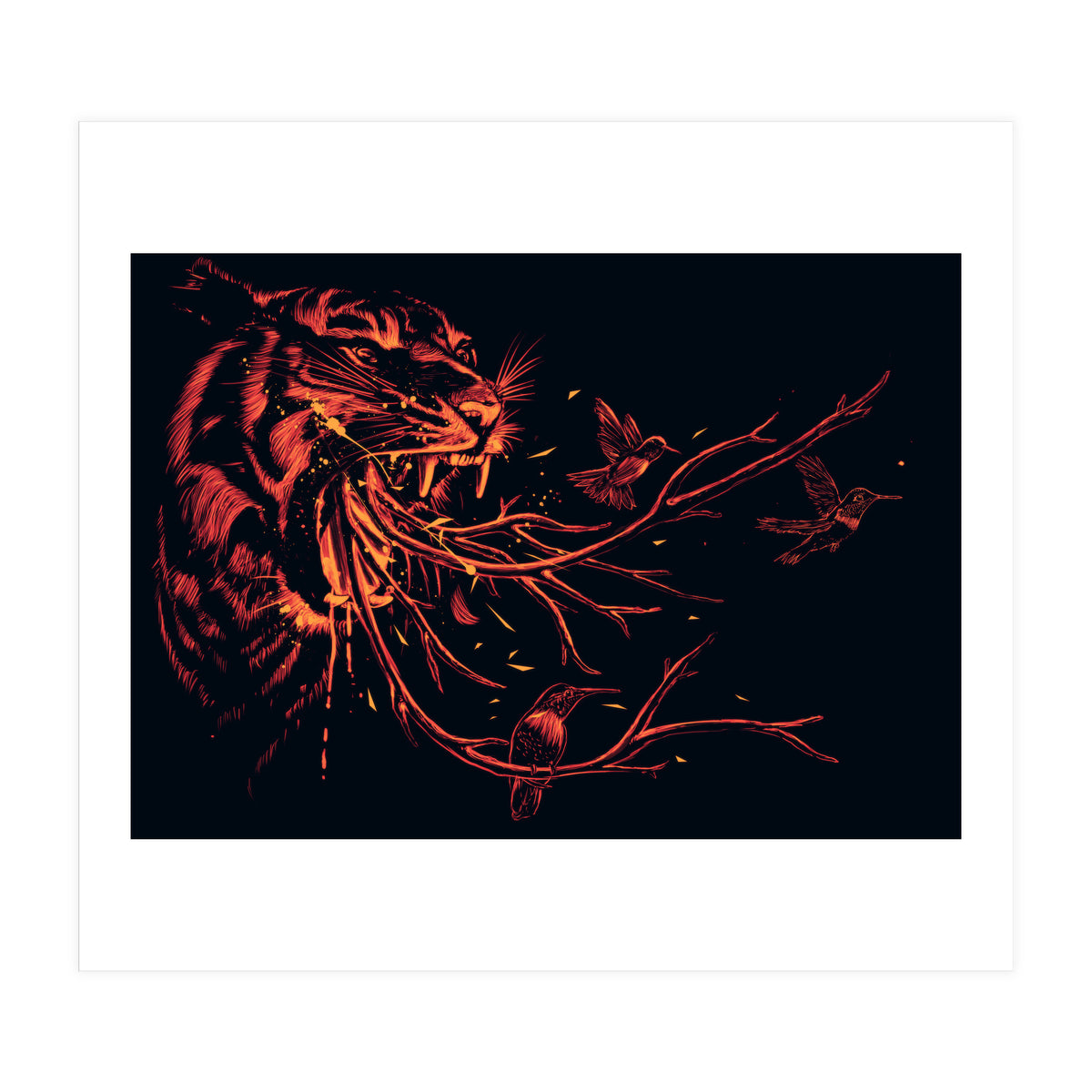 Humming (Print Only)