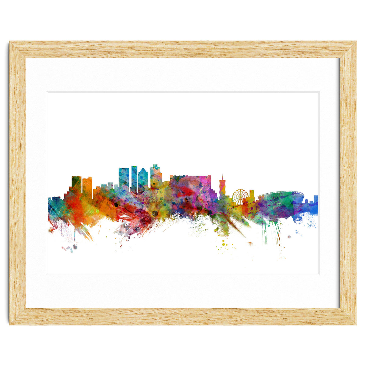 Cape Town South Africa Skyline