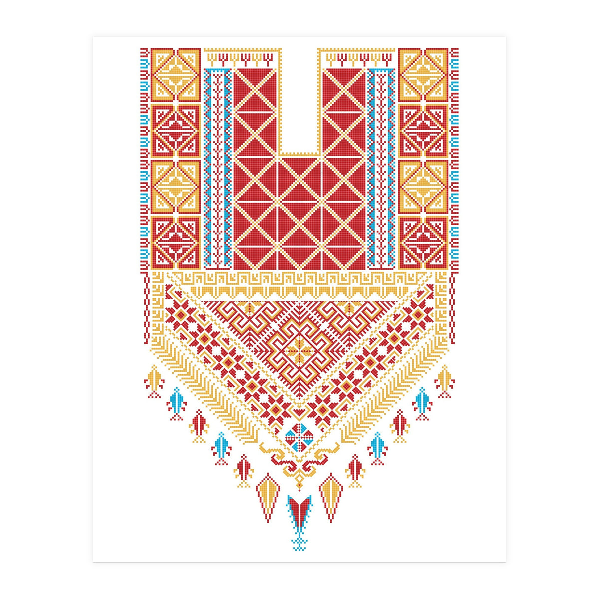 Tatreez Ornament 3 (Print Only)