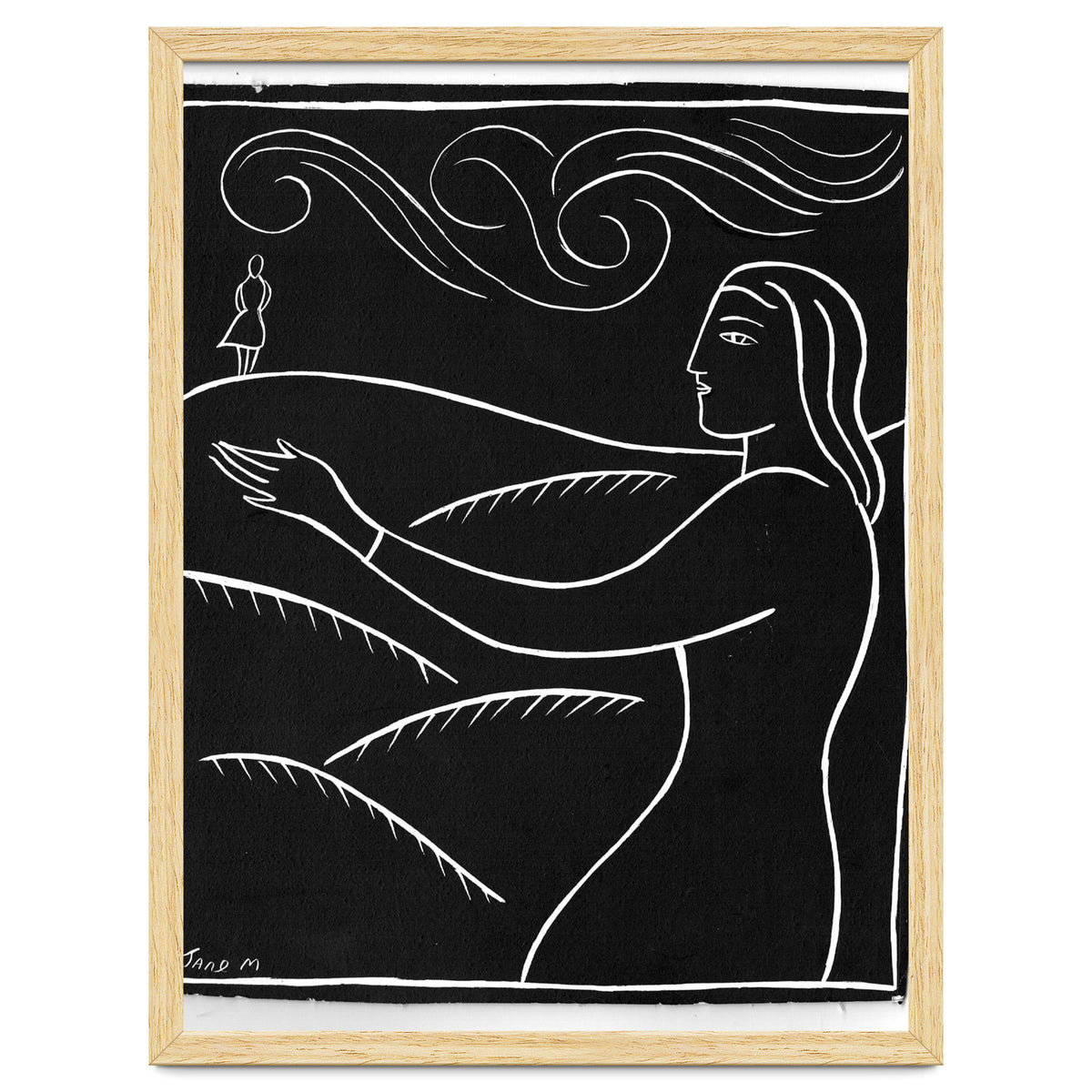 Woman With Future Self