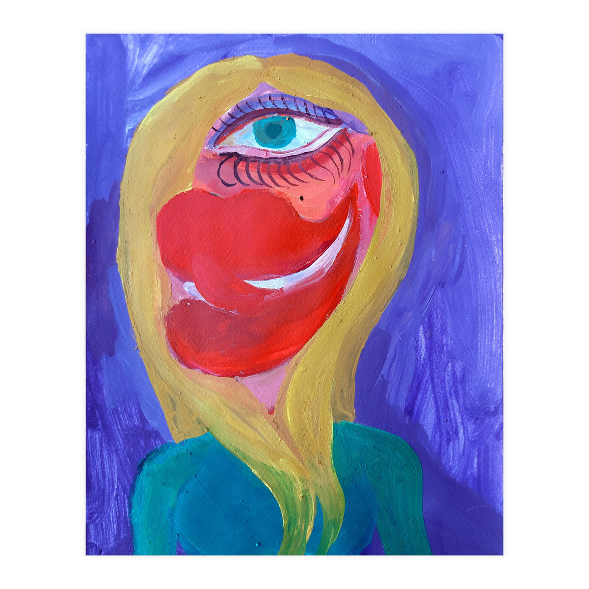 Rubia Cubista 2 (Print Only)