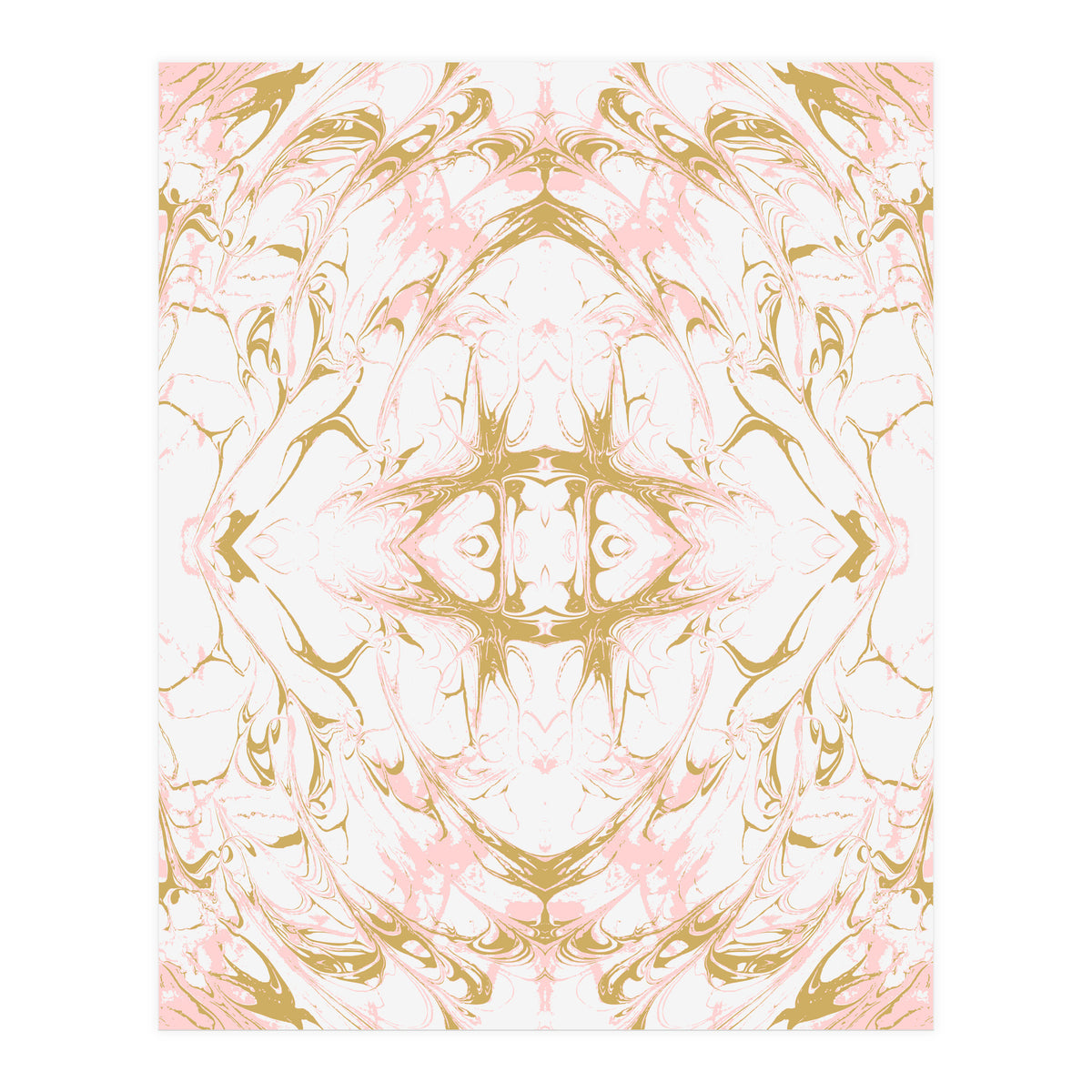 Pink mosaic marble 02 (Print Only)