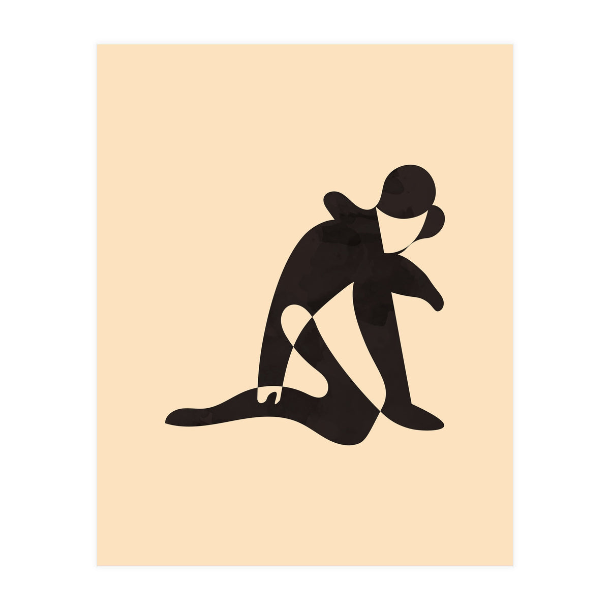 Female Body Shapes Fashion Print (Print Only)