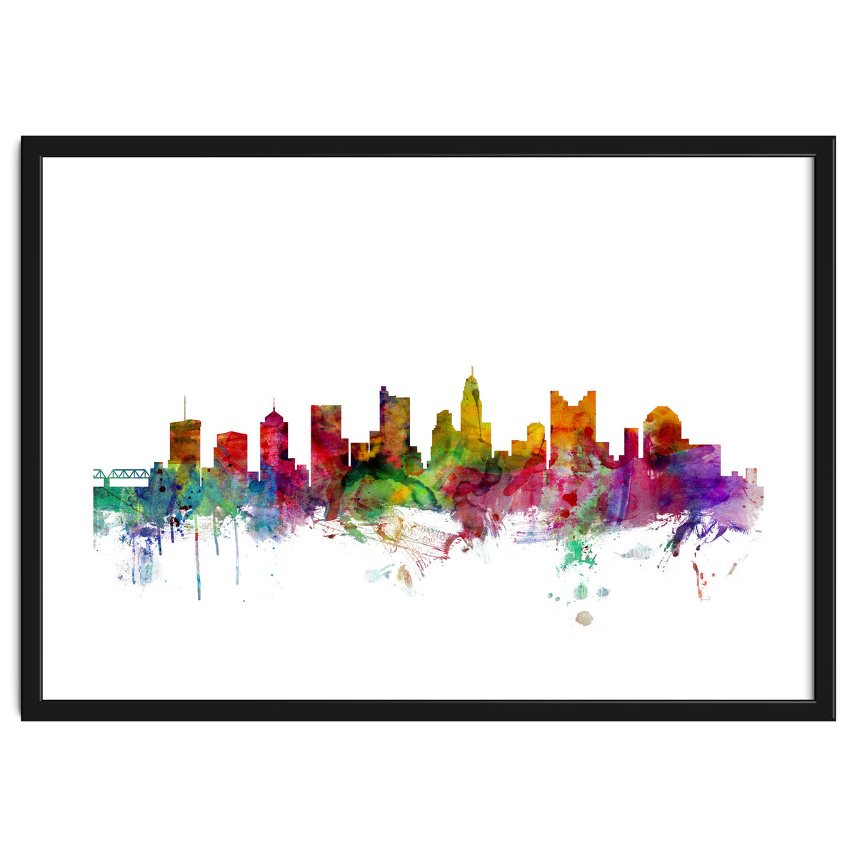 Columbus Ohio Skyline