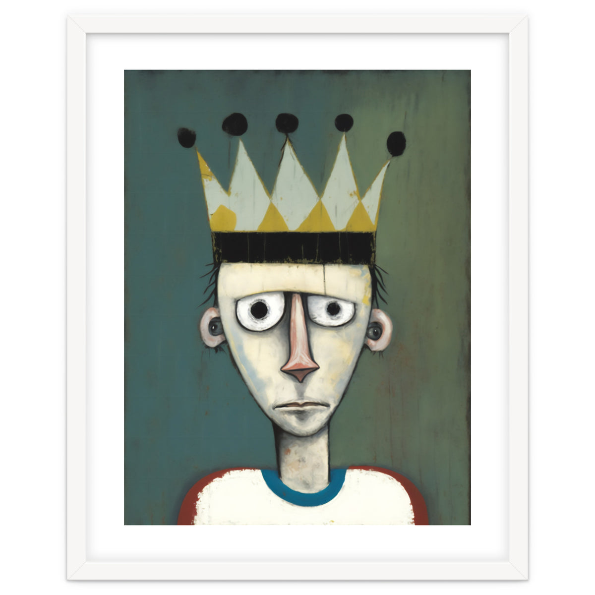 Footballer In A Crown