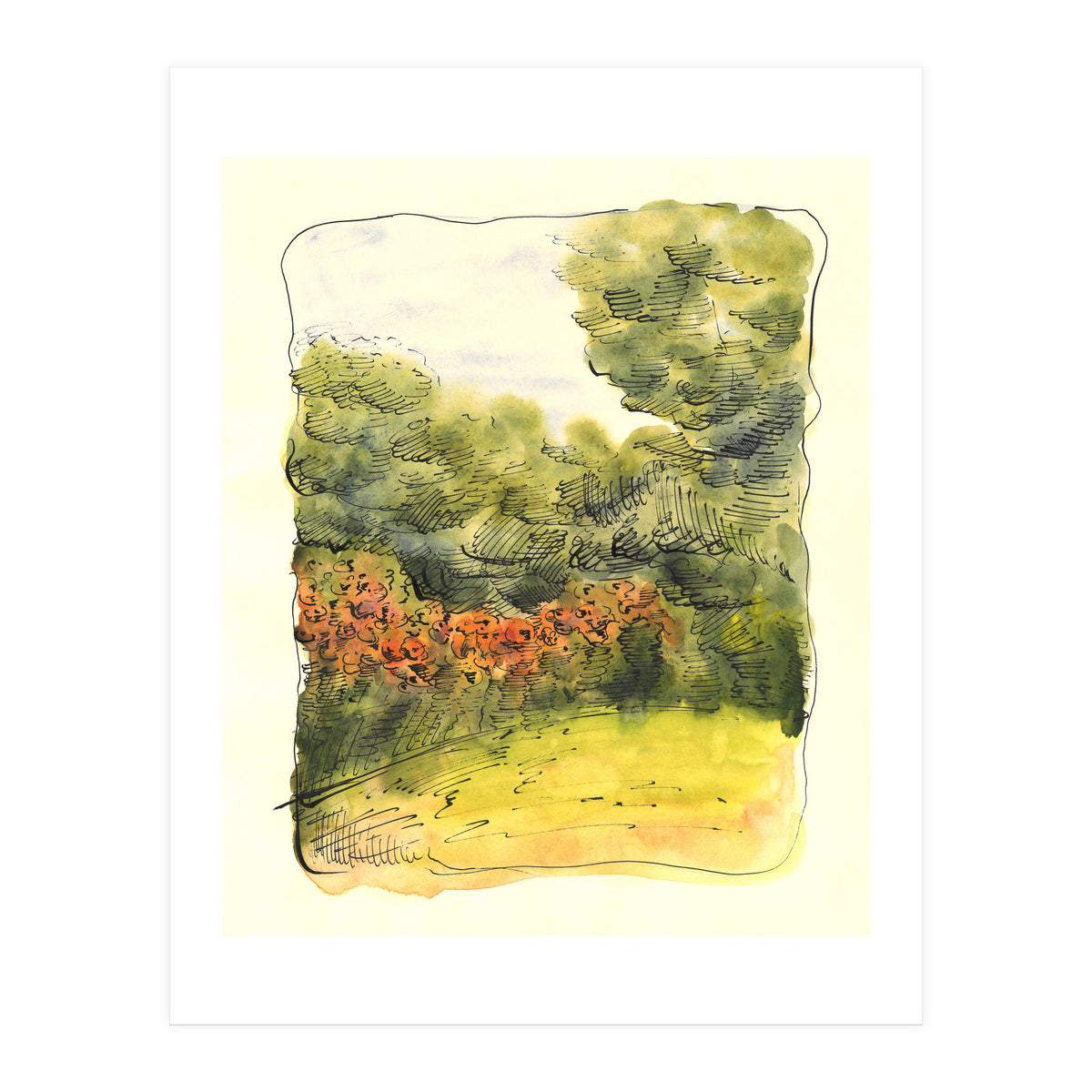 Summer Garden (Print Only)