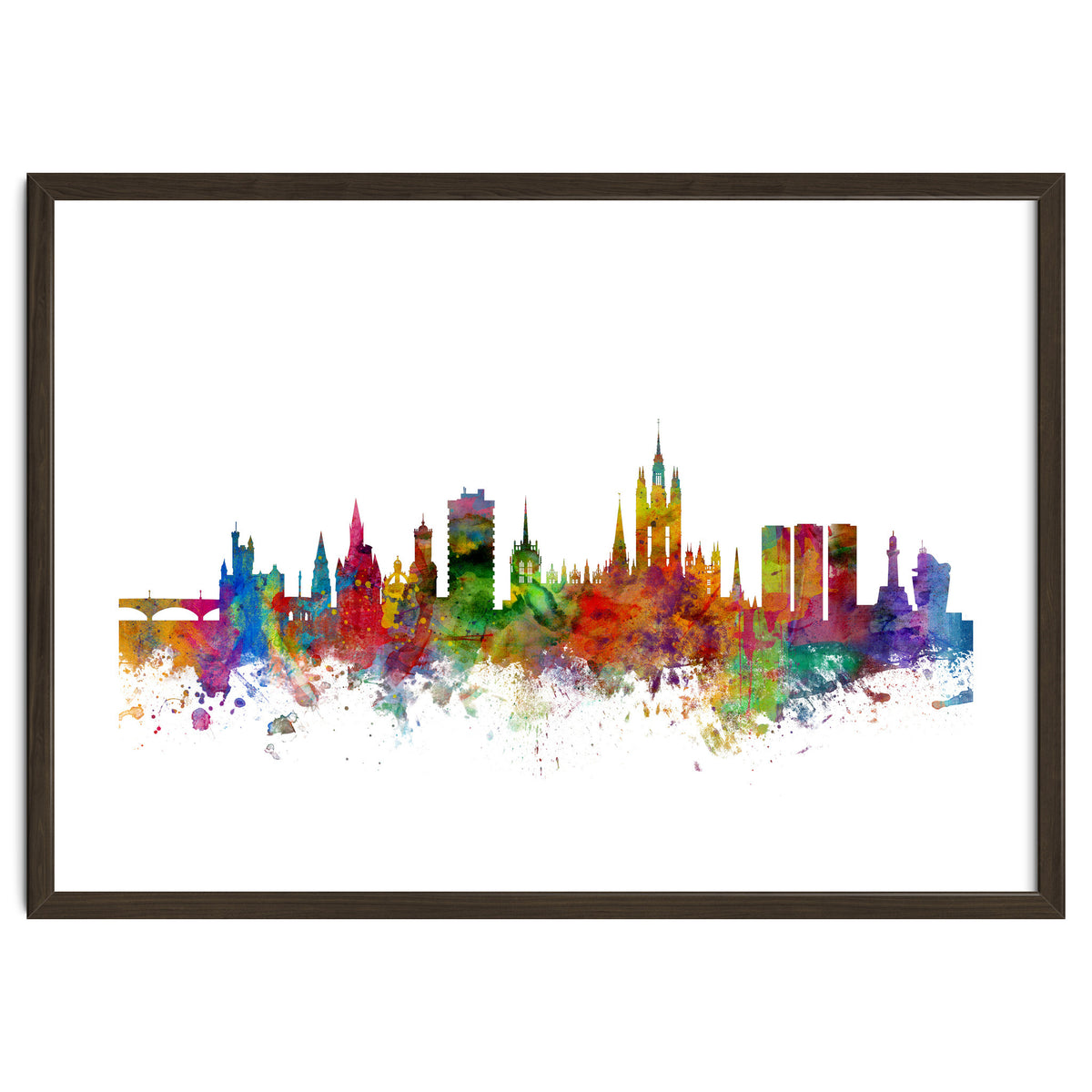 Aberdeen Scotland Skyline