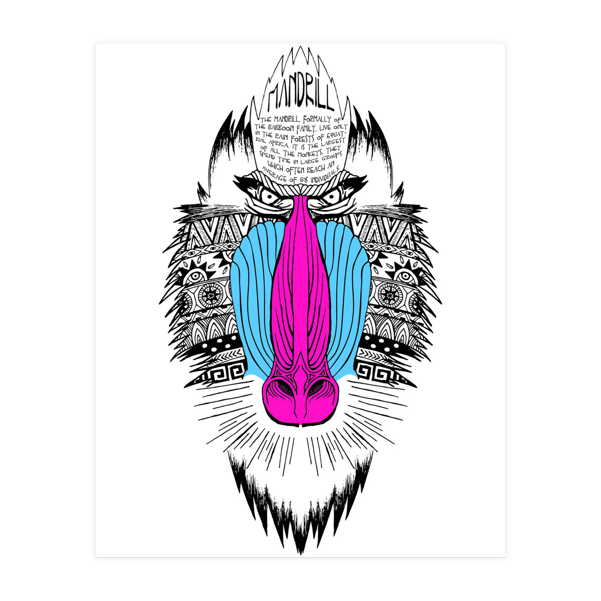 Mandrill (Print Only)
