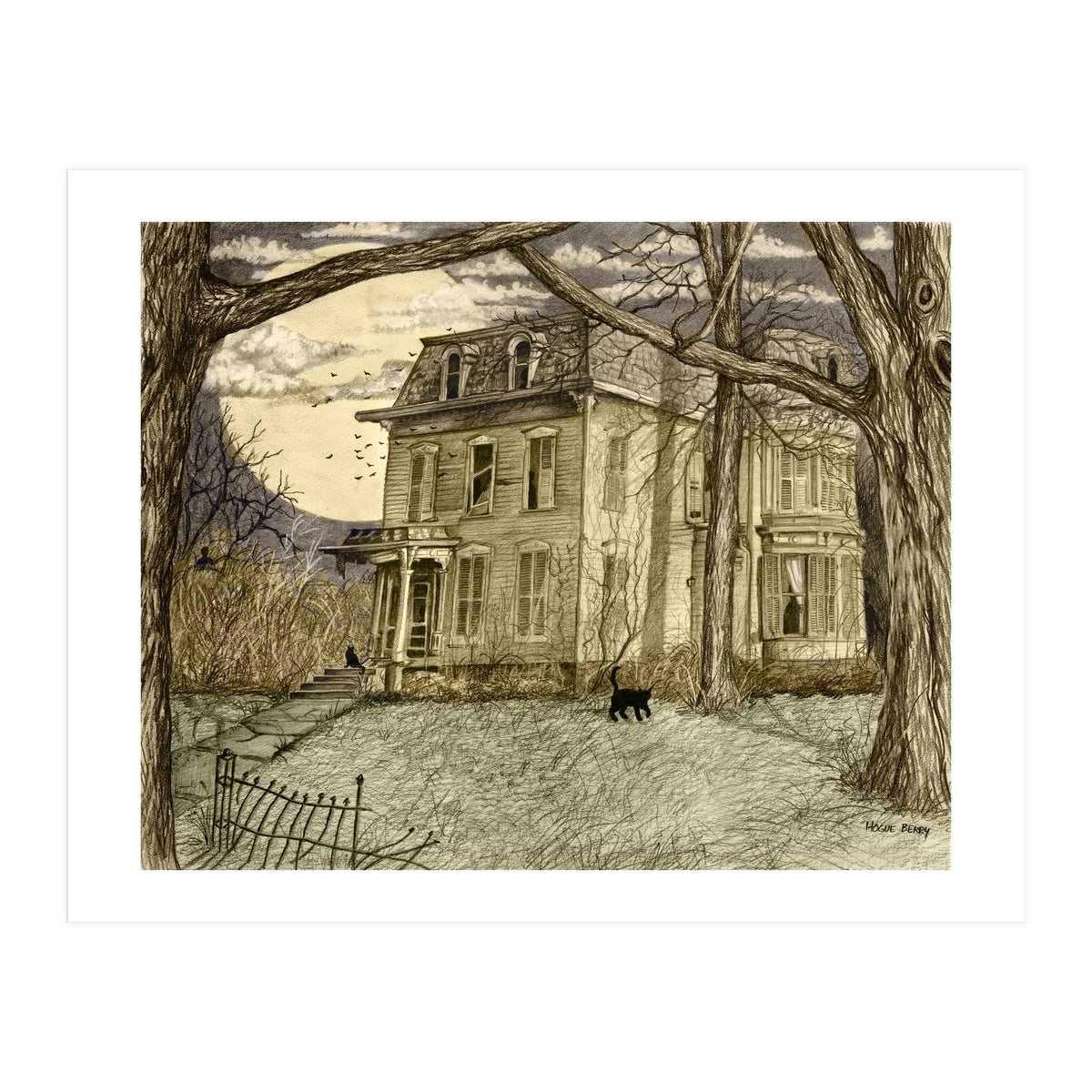 The Abandoned House (Print Only)
