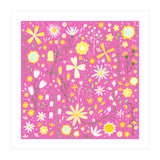 Fresh Flowers Pink (Print Only) thumbnail