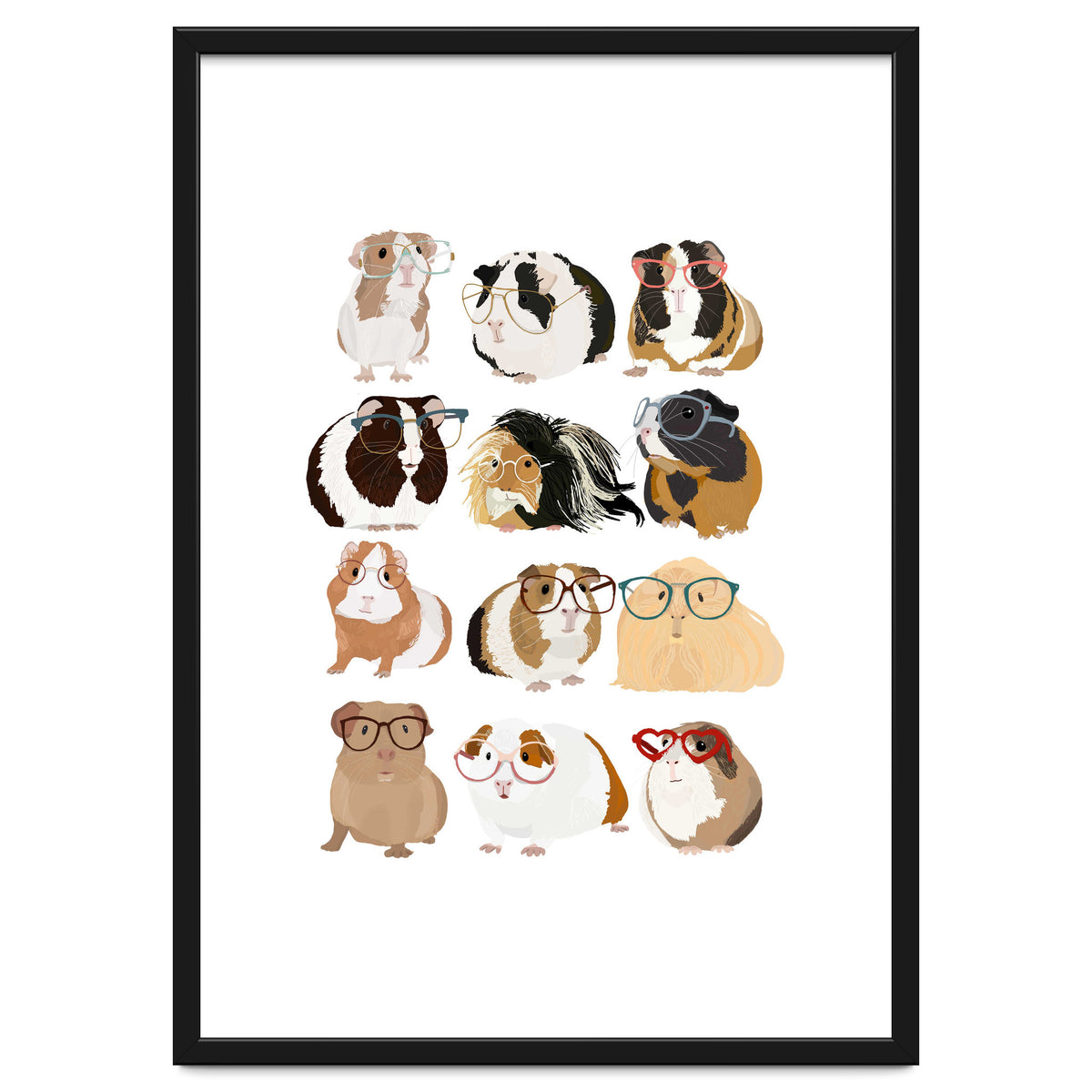 Guinea Pigs in Glasses