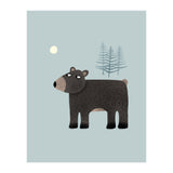 The Bear, the Trees and the Moon (Print Only) thumbnail