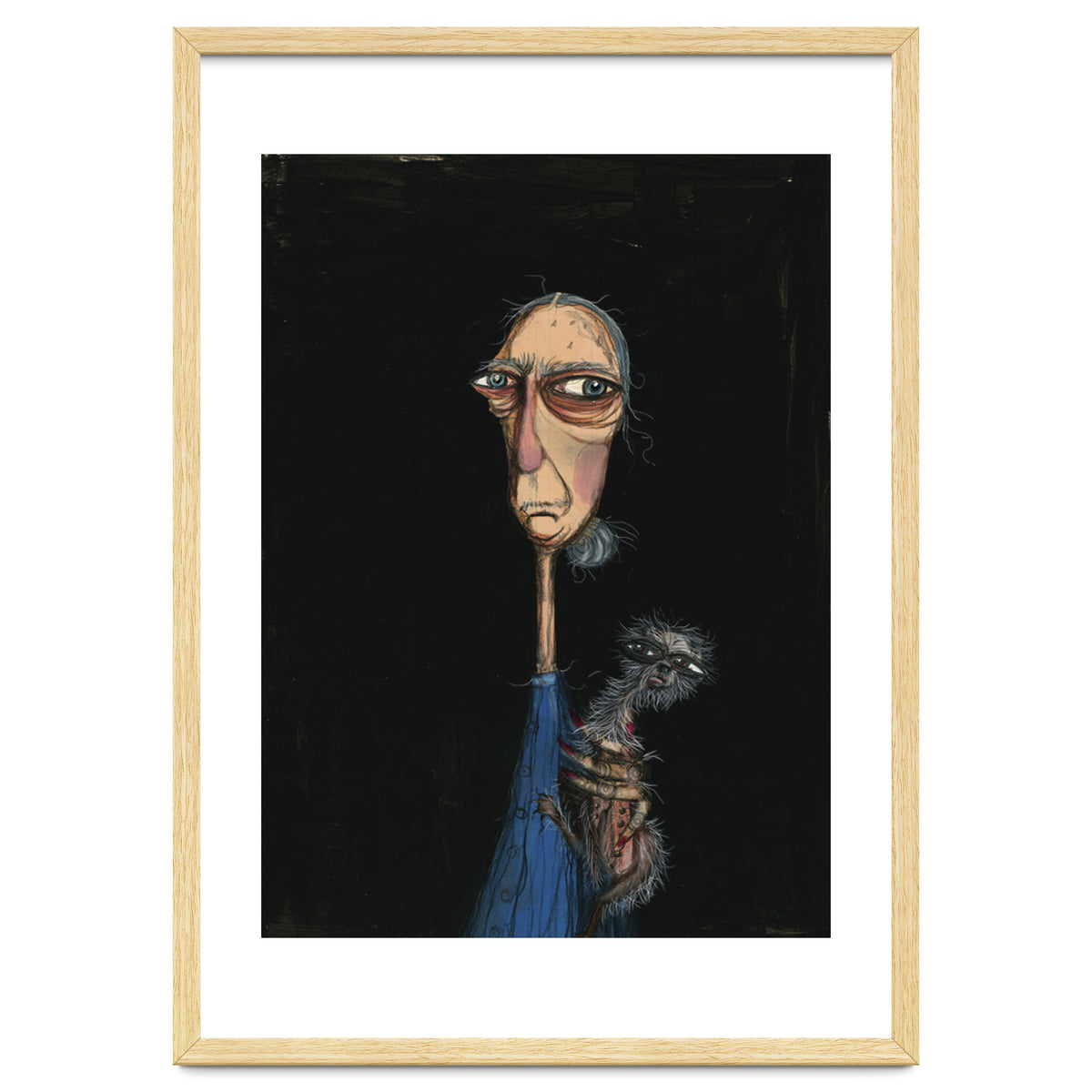 Woman Holding A Chihuahua