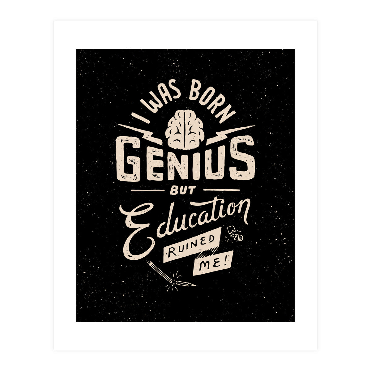 Born Genius (Print Only)