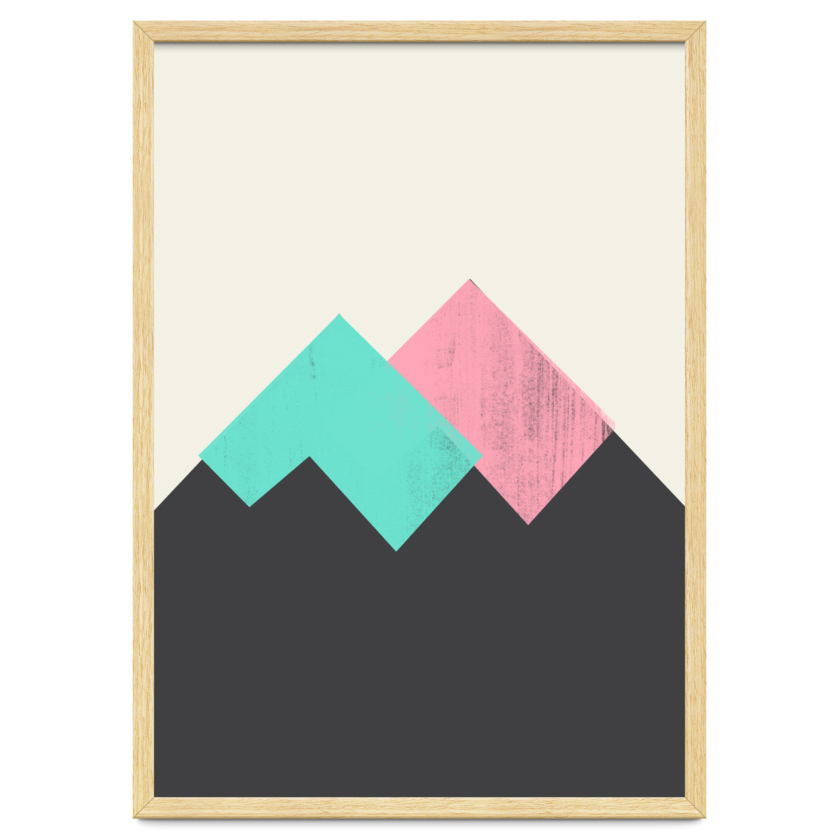 Pastel Mountains I