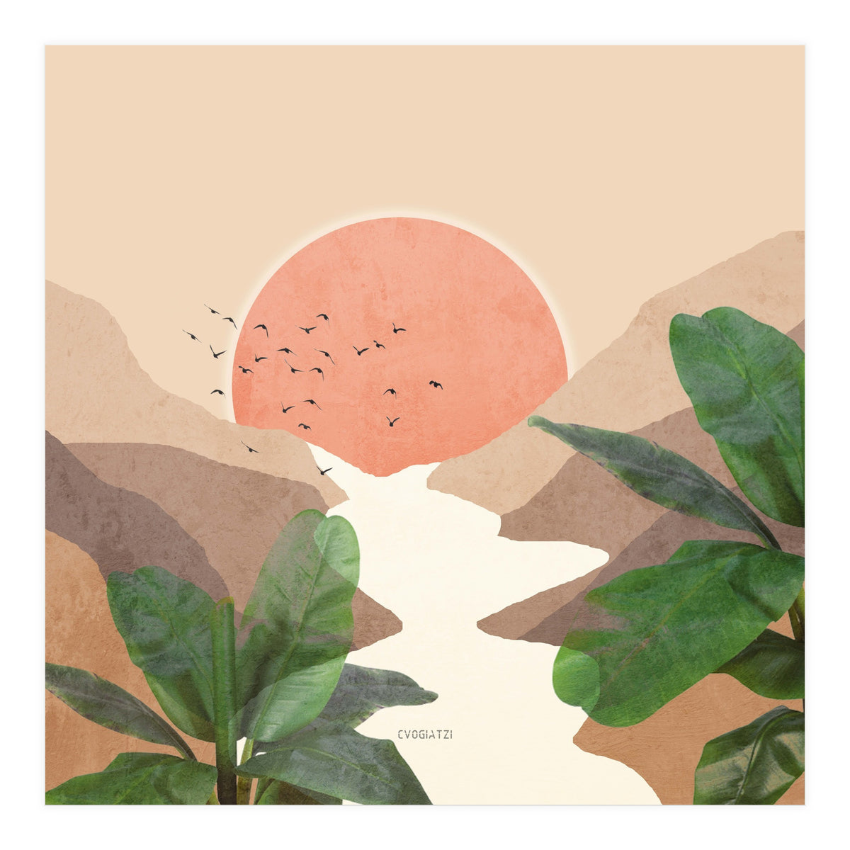 Africa Oasis (Print Only)