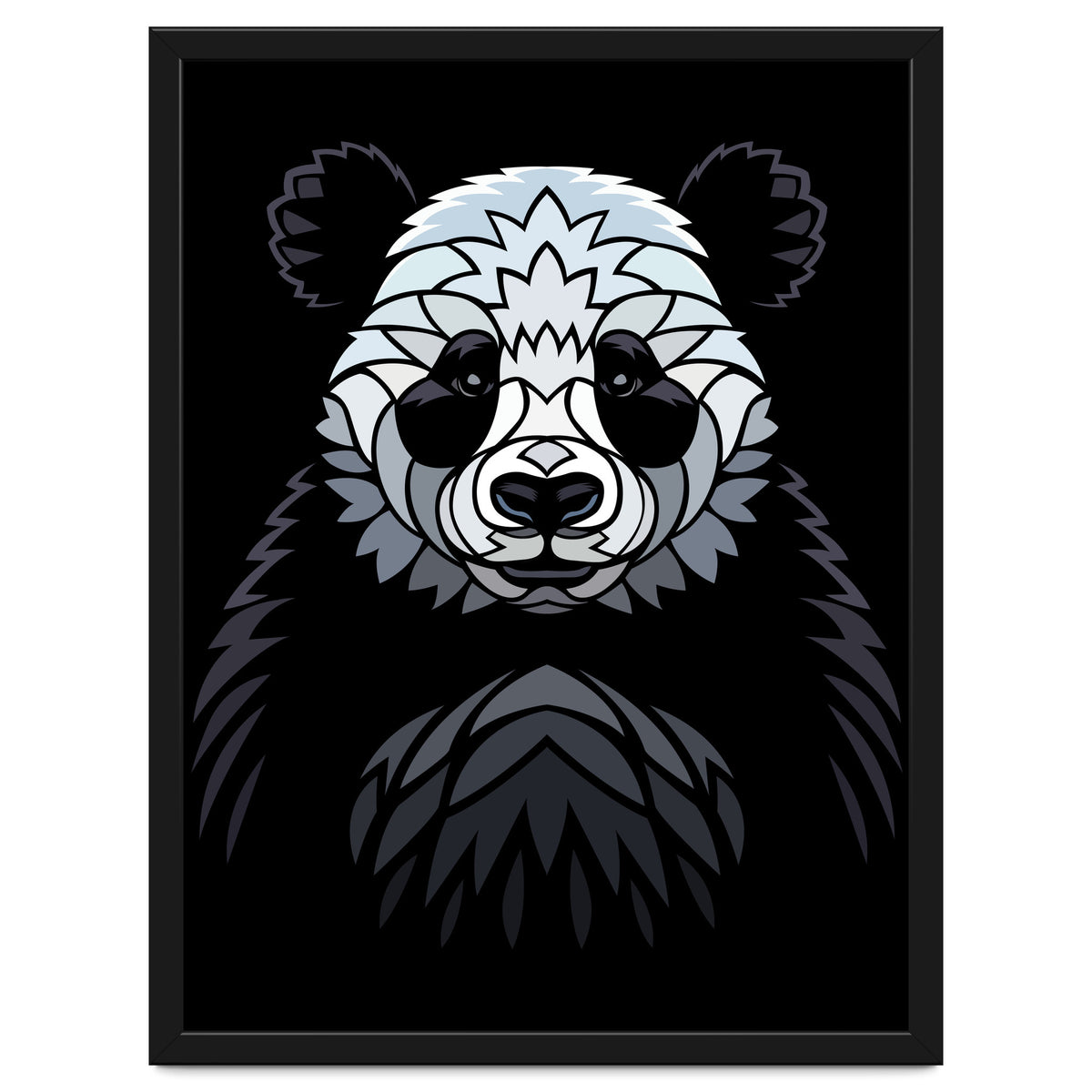 Tribal frontal Panda