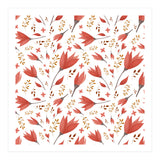 Delicate Autumn Floral Gouache Pattern Collection I (Print Only) thumbnail