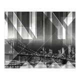 Modern Art BROOKLYN BRIDGE & SKYLINE (Print Only) thumbnail