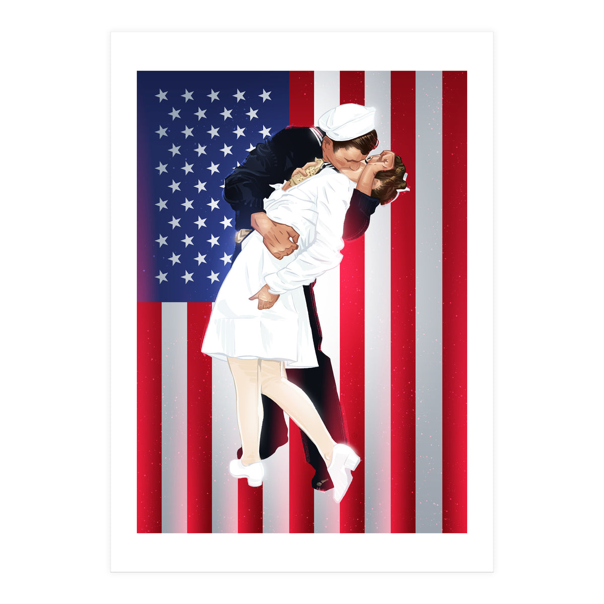 V J Day USA (Print Only)