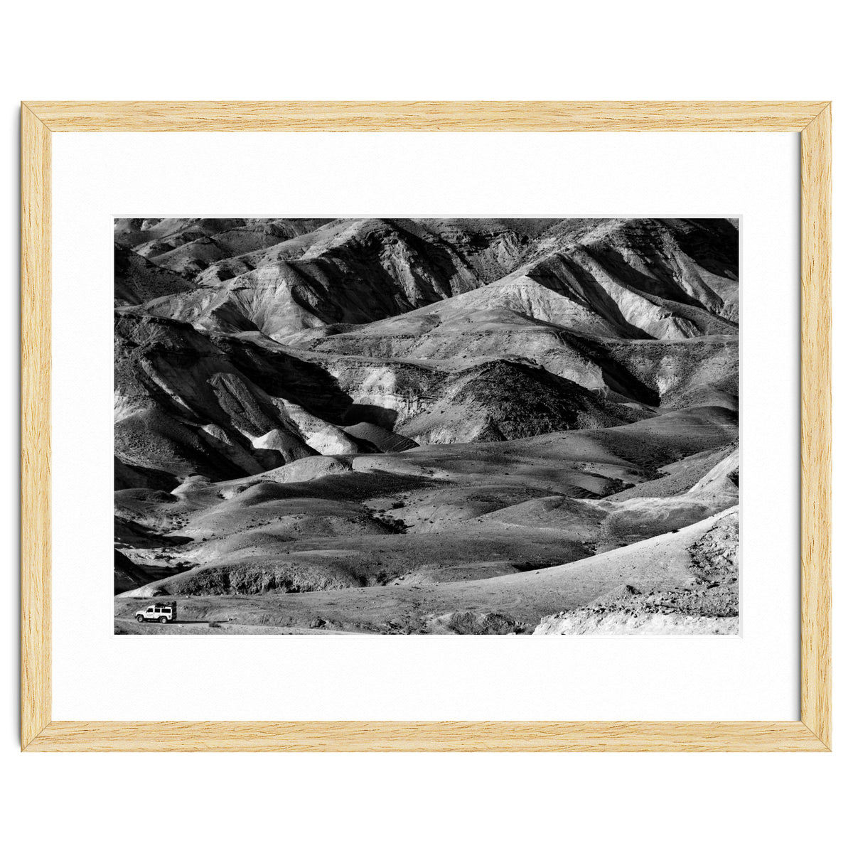 Driving across the Judean Desert