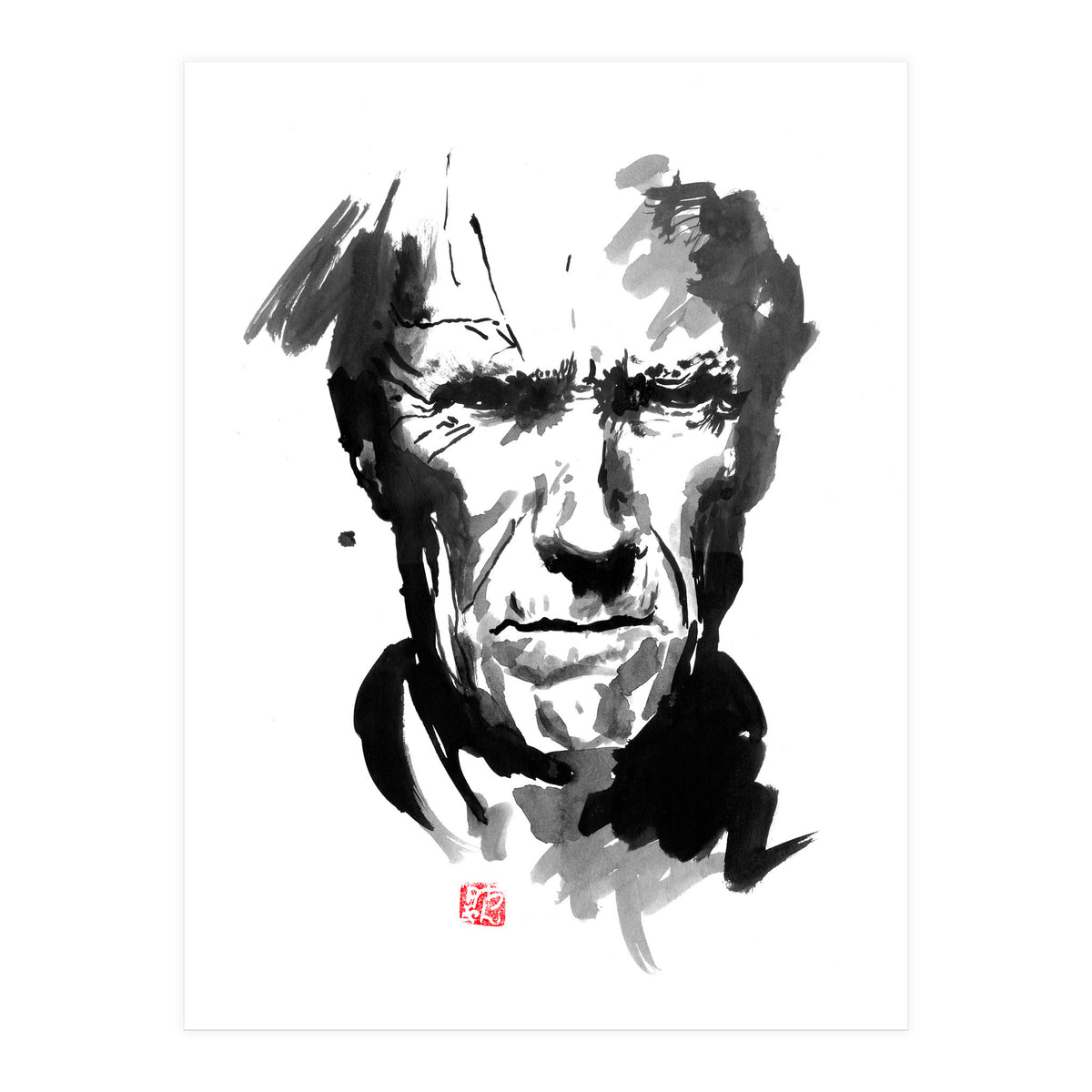 Clint estawood (Print Only)