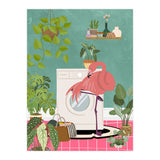 Flamingo in My Laundry Room (Print Only) thumbnail