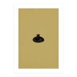 Olive green and black vase (Print Only) thumbnail