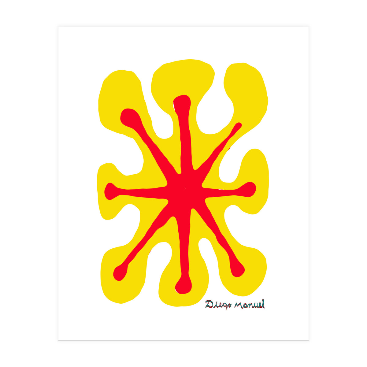 Fuego 91 Copia (Print Only)