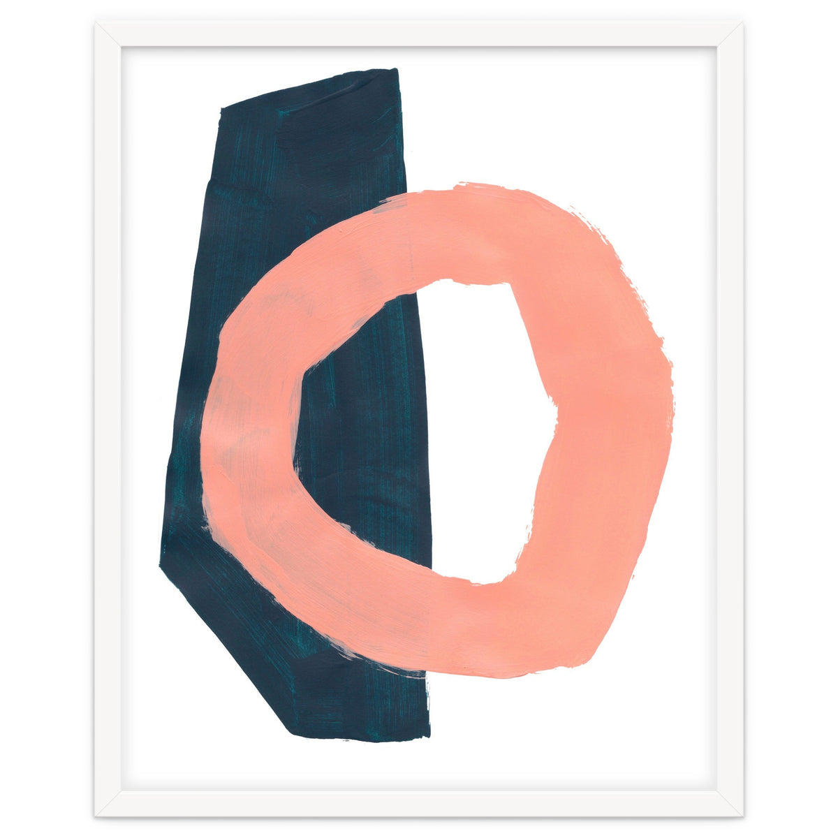 Teal Pillar Salmon Ring