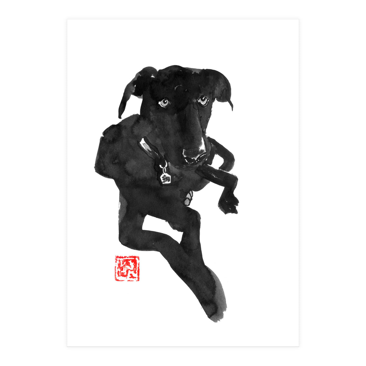 Black Dog 3 (Print Only)