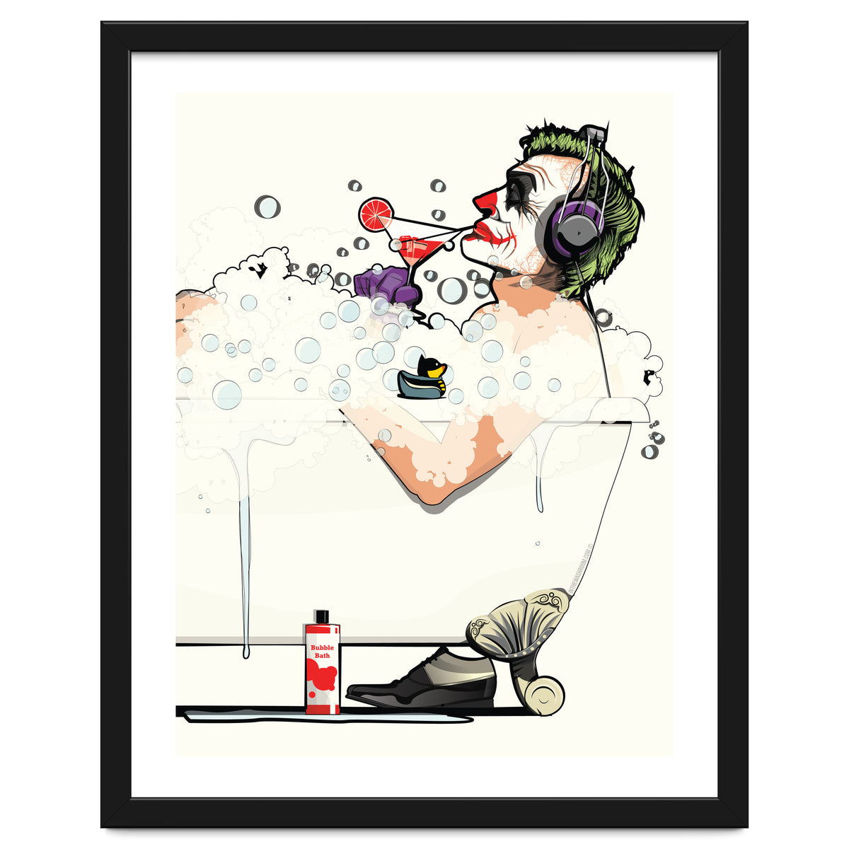 The Joker in the Bath, funny Bathroom Humour