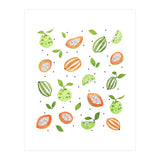 Papaya & Custard Apple (Print Only) thumbnail
